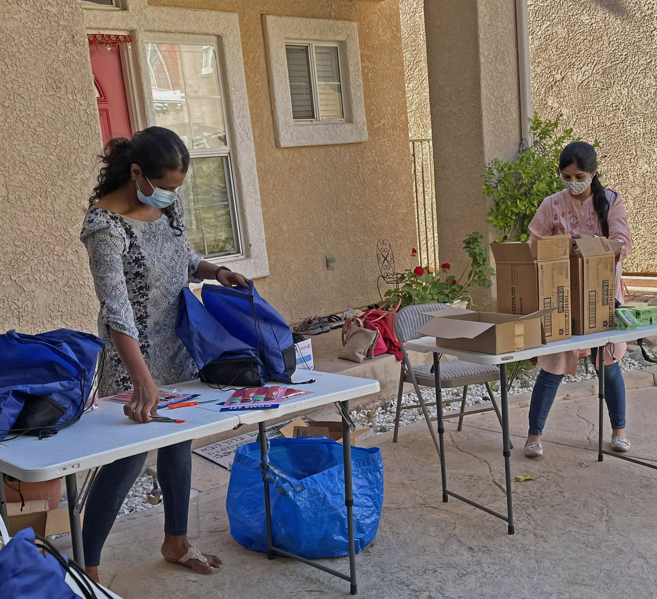 Hygiene Kits for Homeless Students Southern California Sri Sathya